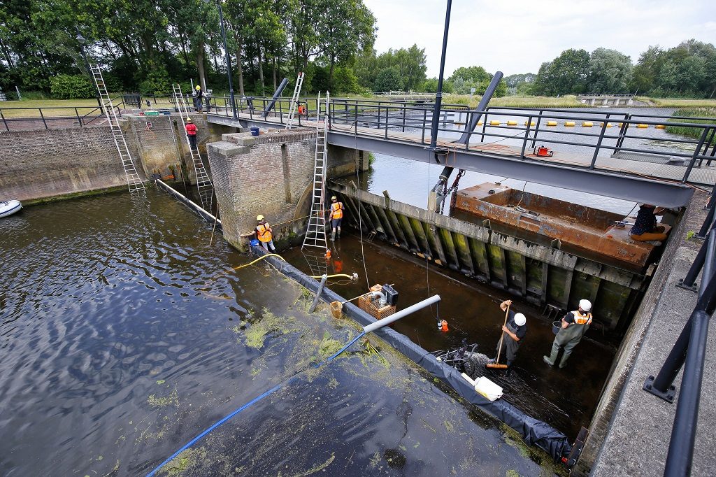 Waterschap Vechtstromen Stuw de Haandrik