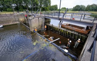 Waterschap Vechtstromen Stuw de Haandrik