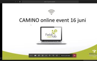 Fieldlab CAMINO online event 16 juni 2020