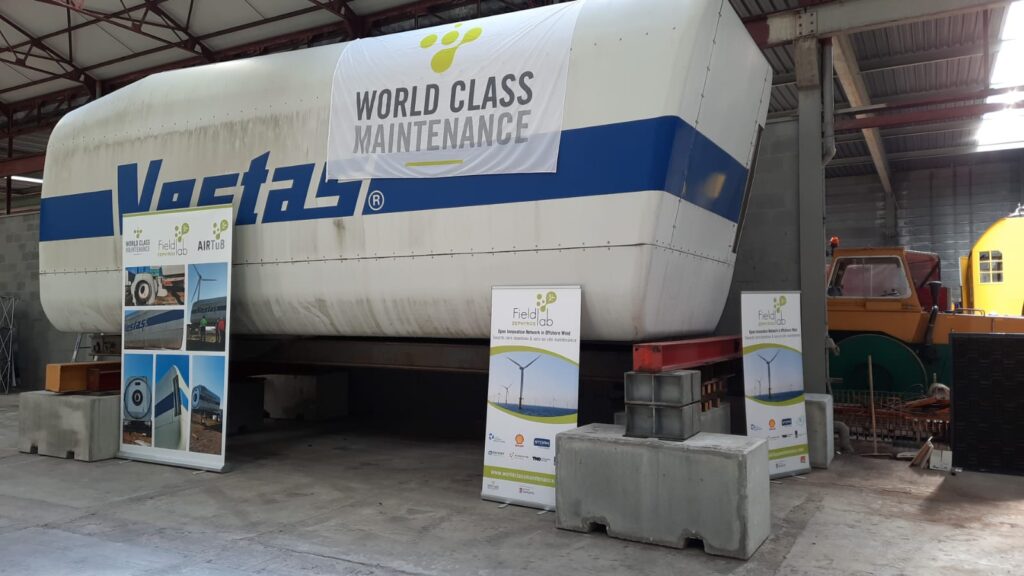 Fieldlab Zephyros Living Lab met nacelle