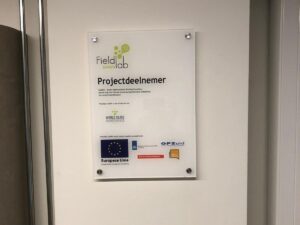 Fieldlab deelnemer bord
