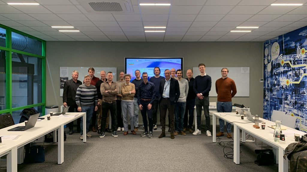Groepsfoto kick-off Fieldlab SICLUS
